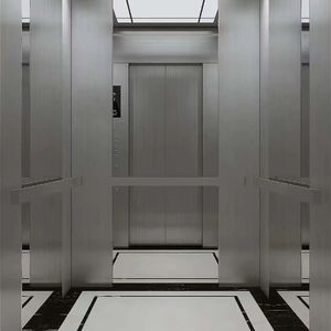 Ascensor de Casa de vidrio panorámico de pasajeros sin engranajes barato para Hotel Hospital - Product Image 1