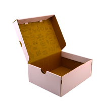Boîtes d'emballage personnalisées en carton ondulé gaufré, vente chaude en usine, pour emballage cadeau et présentation en magasin
