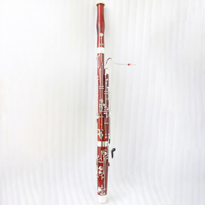 <span class=keywords><strong>Basson</strong></span> en érable avec clés argentées, tonalité Do, en promotion avec étui et accessoires OEM - Product Image 1