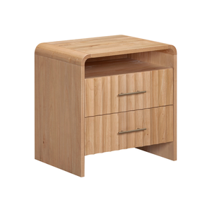 RIVEO RANGE Collection Modern Design Luxury Eco-Friendly Bedroom Furniture Factory Price Bedside <b>Table</b> Wooden Nightstand - Product Image 1