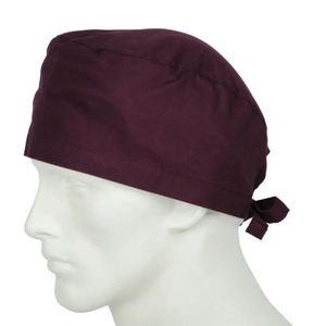 Bonnets chirurgicaux en coton respirant pour le personnel dentaire et médical, avec lien ajustable et confortables à porter toute la journée - Product Image 4