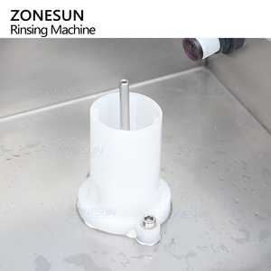 ZONESUN ZS-WB4S semi-<span class=keywords><strong>automatique</strong></span> 4 têtes bouteille en <span class=keywords><strong>verre</strong></span> PET lavage de l'eau rinçage soufflage séchage Machine - Product Image 4