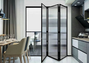 ประตูบานอลูมิเนียมพับได้สองพับได้ - Product Image 2