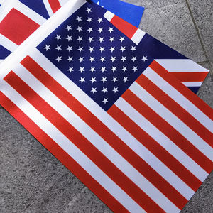 Logo personnalisé somalie caraïbes venezuela espagne dominique agitant la main <span class=keywords><strong>pays</strong></span>-<span class=keywords><strong>bas</strong></span> drapeau tenu avec impression par sublimation - Product Image 3