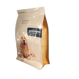 Sacs de nourriture pour animaux de compagnie à glissière refermable, sac d'emballage de nourriture en plastique pour chien de 5kg, 10kg, 15kg, 20kg, 25kg