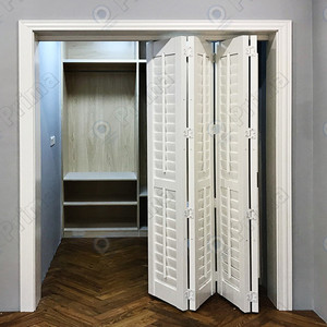 Diseño de <span class=keywords><strong>puerta</strong></span> <span class=keywords><strong>veneciana</strong></span> de madera sólida interior superior china - Product Image 3