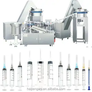 Full Automatic Disposable Syringe Manufacturing Line PET/ABS/PP/EPS/PC/PA Plastic Syringe Making Machine