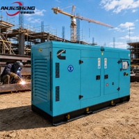 Machine à souder MMA MIG Cum-mins 4BTA5.9 300A 400A 500A, générateur diesel silencieux Stamford refroidi par eau 50/60HZ pour le soudage sur site