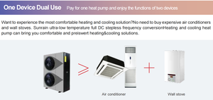 Bomba de Calor Aire-Agua A+++ R32 de 6/10/14/18/24kW con Control Wifi, Calefacción, Refrigeración y ACS, Pompa Di Calore R32 - Product Image 2