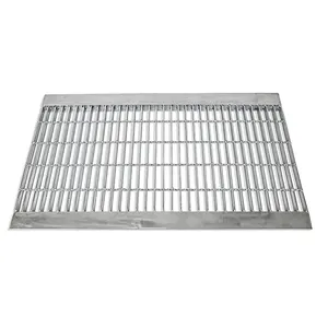 A36 Sàn thép đồng bằng thanh Grating thép không gỉ Grating mương Bìa thép không gỉ Grating