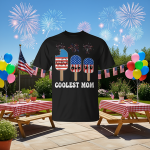 Camiseta sin mangas con la bandera de EE. UU. para el 4 de julio, el día más fresco del verano, para mamá, promocional - Product Image 3