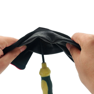 China Factory Construction Building Robuste Verschleiß arbeit Rutsch feste schwarz beschichtete Nitril handschuhe - Product Image 4