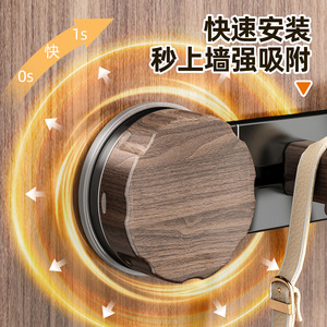 Suction Cup Door <b>Hook</b> Clothes Rack <b>Wall</b> Mounted Minimalist Entryway Storage Organizer Easy Install No Drilling Required - Product Image 2
