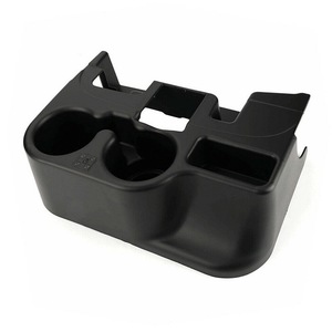 Portavasos Multifuncional para Dodge, Plástico, para Consola Central, Negro Gris SS281AZAA41019 - Product Image 1