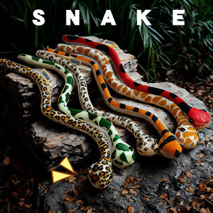 Bracelets Serpent en Peluche Mignons et Pliables avec Motifs Animaux, Tissu Doux, Anti-Stress, Cadeaux Amusants pour <span class=keywords><strong>Tous</strong></span> <span class=keywords><strong>les</strong></span> Âges - Product Image 3