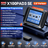 Herramienta de Cerrajería para Autos XTOOL X100PAD3 SE 2026, Programador de Chips de Llaves para Todas las Llaves Perdidas, Herramienta de Escaneo Inmovilizador Automotriz con EEPROM