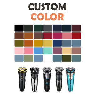 Afeitadora eléctrica <span class=keywords><strong>2023</strong></span> para hombres, recargable, resistente al agua, recíproca, cortador de lámina de tres cabezales con Cable Usb - Product Image 2