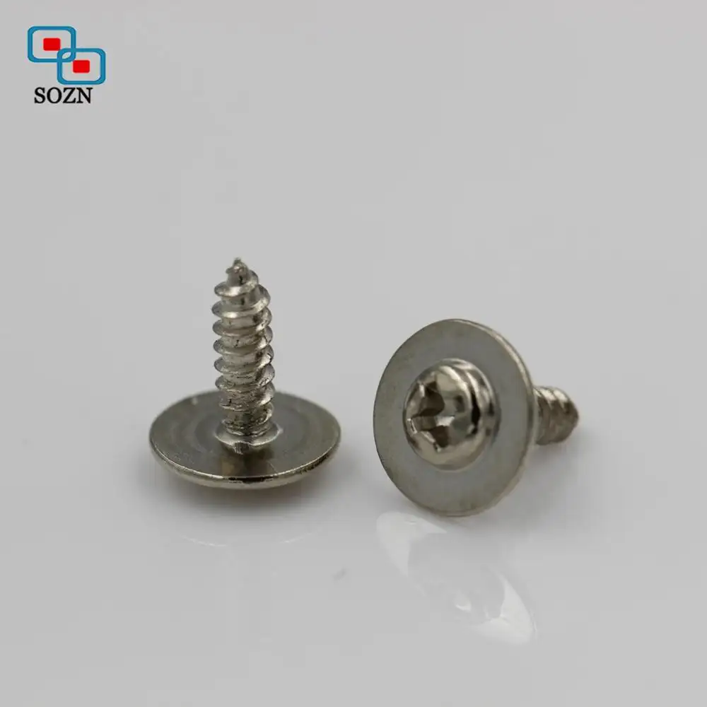 Steel zinc Galvanized Steel button Torx tapping screw M1.4 M1.7 M1.8