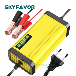 <span class=keywords><strong>Caricabatterie</strong></span> per Moto e Auto 12V2A con Protezione Multipla, per Batterie Gel AGM VRLA, Caricatore Intelligente a Impulsi con Illuminazione LED, Certificato CE FCC - Product Image 1