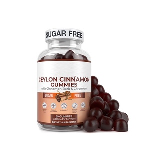 Özel etiket seylan tarçın Gummies şeker ayılar toptan bağışıklık destek takviyesi ot tarçın Gummies - Product Image 1