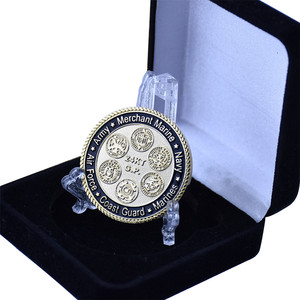 Chỉ Huy Xuất Sắc Giải Thưởng Singapore Lưu Niệm Thách Thức <span class=keywords><strong>Marine</strong></span> Corps Kim Loại Đồng Xu Lưu Niệm - Product Image 2