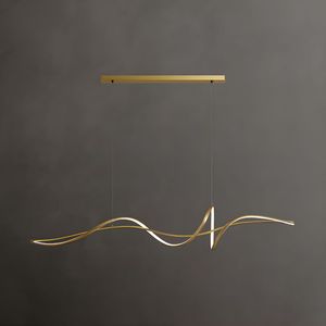 Lámparas de Araña de Diseño Moderno Francés de Alta Calidad en Dorado para Sala de Estar, Dormitorio, Restaurante, Iluminación Colgante - Product Image 3