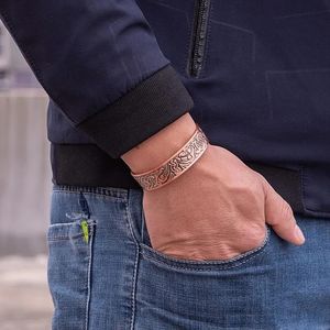 <span class=keywords><strong>Bracelet</strong></span> magnétique en cuivre pur personnalisé pour soulager la <span class=keywords><strong>douleur</strong></span>, <span class=keywords><strong>anti</strong></span>-arthrite, rhumatisme, femmes et hommes, bijoux de santé bio - Product Image 6