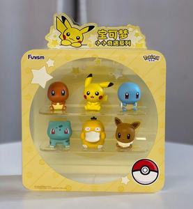 Figuras de la <span class=keywords><strong>Serie</strong></span> Funism Pokemoned Little Wonders, <span class=keywords><strong>Serie</strong></span> 1 (Paquete Surtido), Caja Misteriosa Coleccionable, Regalo de Cumpleaños para Niños - Product Image 4