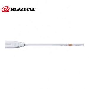 Großhandel 2-Kern 8-Wort Schwanz 0,3 Quadrat 15cm Anschluss T5 T8 LED Leuchtstoffröhre Netz kabel 8,5mm Loch abstand - Product Image 4