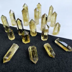 Top Quality Citrine Quartz Crystal Towers Citrine Crystal Wands Points