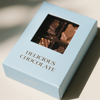 Boîtes en mylar personnalisées à impression numérique pour l'emballage de biscuits et de beignets Boîtes en papier à pliage facile Boîtes à couvercle supérieur et inférieur