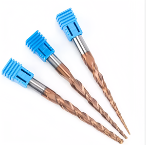 <span class=keywords><strong>3D</strong></span> khắc Chất lượng cao Vonfram cacbua phay cắt xoắn ốc Bộ định tuyến bit côn bóng mũi cuối nhà máy cho gỗ - Product Image 2