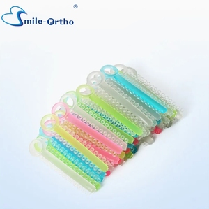 Ligaduras de ortodoncia, bandas elásticas de varios colores para aparatos dentales, precio de fábrica, O-Ties, juntas tóricas de - Product Image 6
