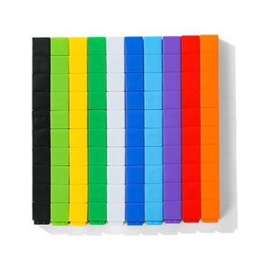 Creative Plastic Square <strong>Building</strong> <strong>Blocks</strong> Early Education Kindergarten Educational Toys <strong>Intellect</strong> Math Puzzle Calculation Teaching - Product Image 4