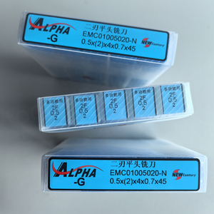 0.5X EMC01005020-N (2) เครื่องตัดกัด CNC สำหรับโรงงาน YG-1s X4X0.7X45เคลือบทังสเตนโคบอลต์อัลลอยด์อัลติน2ร่อง HRC45 OEM - Product Image 4
