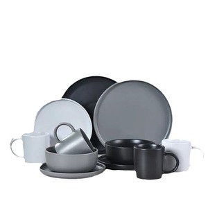 Современный европейско-американский фарфоровый столовый набор с фруктовым узором, 12/16 предметов, на 4 персоны: тарелки, миски, чашки, столовые приборы, прочный - Product Image 3