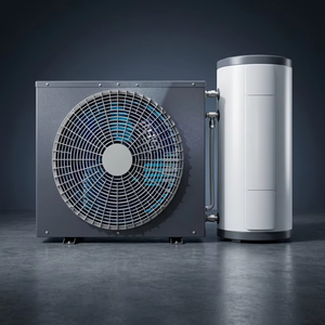 <span class=keywords><strong>Bomba</strong></span> de <span class=keywords><strong>Calor</strong></span> Aire-Agua de Alta Temperatura R410A con Inversor DC para Uso Doméstico, Alimentada por Gas/Eléctrica - Product Image 1