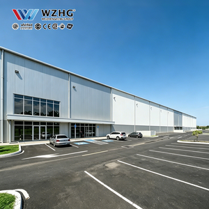 Centro Logístico de Almacenamiento Resistente al Viento, Panel Sándwich de Ensamblaje Rápido, Fabricante ODM Sostenible y Resistente a la Corrosión - Product Image 1