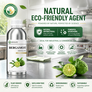 Solvant de nettoyage naturel à l'<span class=keywords><strong>huile</strong></span> <span class=keywords><strong>essentielle</strong></span> de bergamote (Citrus Bergamia) pour un dégraissage écologique et une purification aromatique - Product Image 1