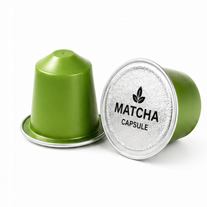 Matcha Capsules Vegan Non GMO Green Tea Pods 10pcs Natural Energy Supplement - Product Image 2