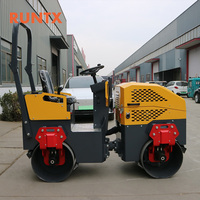 Nouveau siège de marque RUNTX pour compacteur routier diesel de 1 tonne et 1,5 tonne, machine à rouleaux, longue garantie, construction