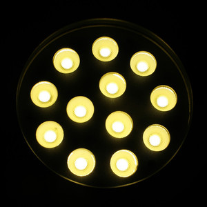 2025 New Arrival IP68 RGB + CCT LED dưới nước nhẹ Lũ lụt 27 Wát điều khiển từ xa hồ bơi đài phun nước vườn cảnh quan thủy tinh - Product Image 1