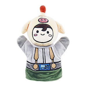 Poupée en peluche rougeoyante bébé compagnon apaisant aide au sommeil musique jouet respirant doux cadeau d'anniversaire en peluche pour les nourrissons - Product Image 1