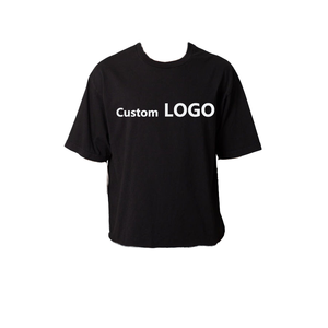 Camiseta Corta Unisex Personalizada al por Mayor, 100% Algodón, 300 Gramos, con Diseño Gráfico de Marca para Hombre, Jersey de Alta Calidad - Product Image 1