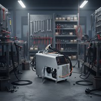 Nouvelle machine de soudage à fibre laser portative et écologique de 700W/800W, refroidie par air, pour aluminium, fabriquée en Chine, vente chaude