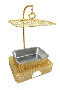 Fornello a Alcol HT2922 in Acciaio Inox Compatibile con Induzione, Capacità 8L, Riscaldamento in 6 Ore, per Hotel e Buffet di Lusso - Product Image 5