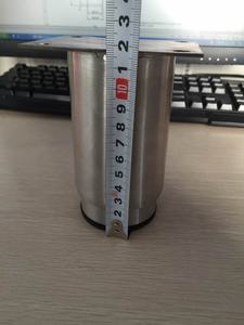 Soportes de Acero Inoxidable de 63 mm con Altura Ajustable para Patas de Placa - Product Image 2