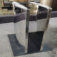 Pied de meuble araignée en acier inoxydable, pince métallique, Pieds de Table Basse, Pieds de meuble pour Tables