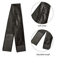 Bandeau antidérapant en velours pour perruque, réglable avec fermeture auto-agrippante, pour femmes, idéal pour la danse classique, accessoires pour la perte de cheveux