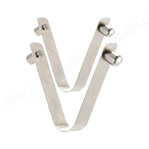 Custom Stainless Steel Metal 316 Dual Buttons Tent Pole Push Button <b>Spring</b> Snap <b>Clip</b> Locking Tube Pin - Product Image 6